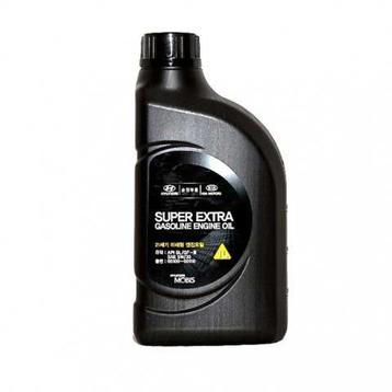 Масло моторное полусинтетическое Hyundai Super Extra Gasoline 5W-30, 1 л - HYUNDAI/KIA