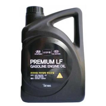 Масло моторное синтетическое Hyundai Premium LF Gasoline 5W-20, 4л - HYUNDAI/KIA