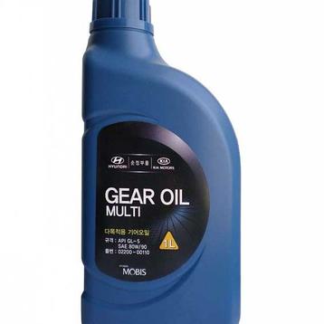 Масло трансмиссионное Hyundai Gear Oil Multi 80W-90 GL-5, 1л 220000110 - HYUNDAI/KIA MOBIS (Южная Корея)