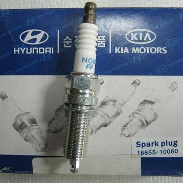 Свеча зажигания 18855 10060, 4 шт. - HYUNDAI/KIA MOBIS (Южная Корея)