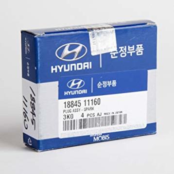 Свечи зажигания 4шт. 1884511160 - Hyundai/Kia (Корея)